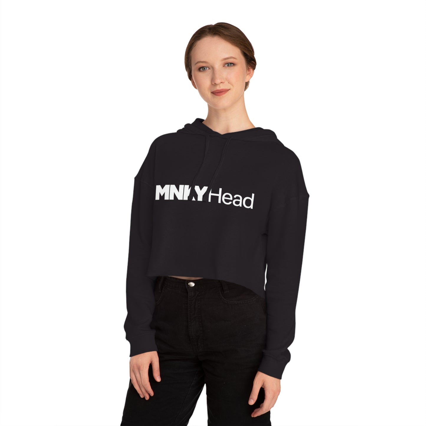 Funky Fresh Cropped Hooded Sweatshirt