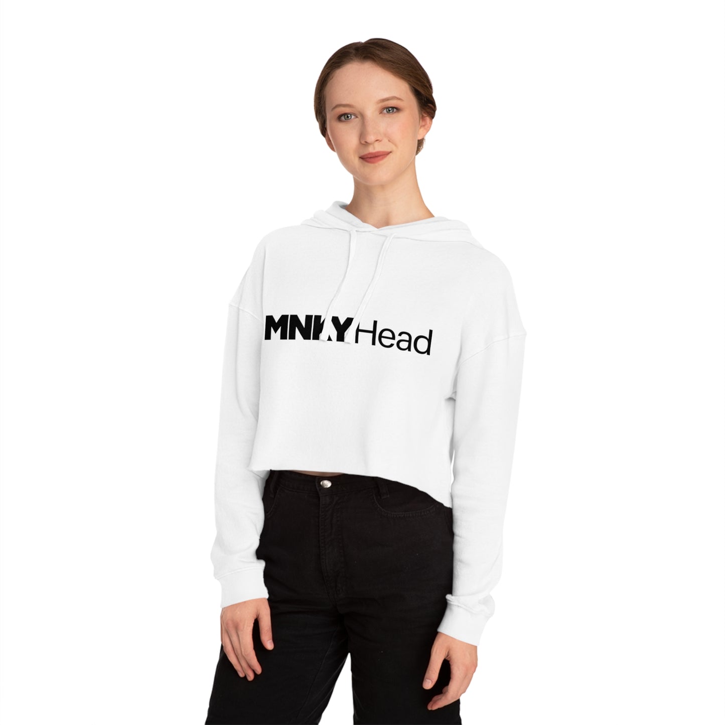 Funky Fresh Cropped Hooded Sweatshirt